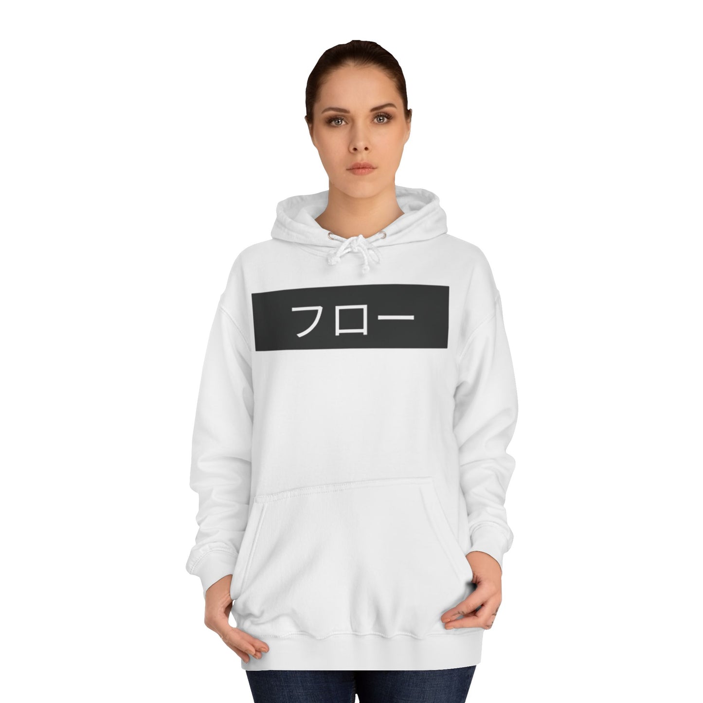 Unisex Japanese Wave Hoodie - Stylish Casual Wear with Inspirational Text