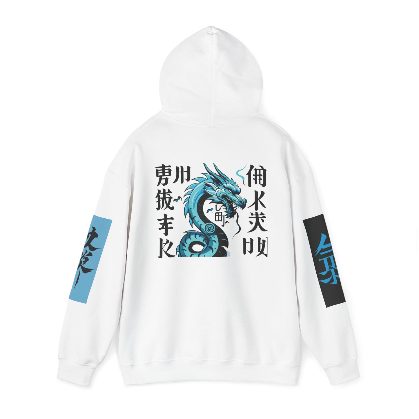 Unisex Heavy Blend™ Dragon Hoodie with Bold Designs - Perfect for Streetwear Enthusiasts