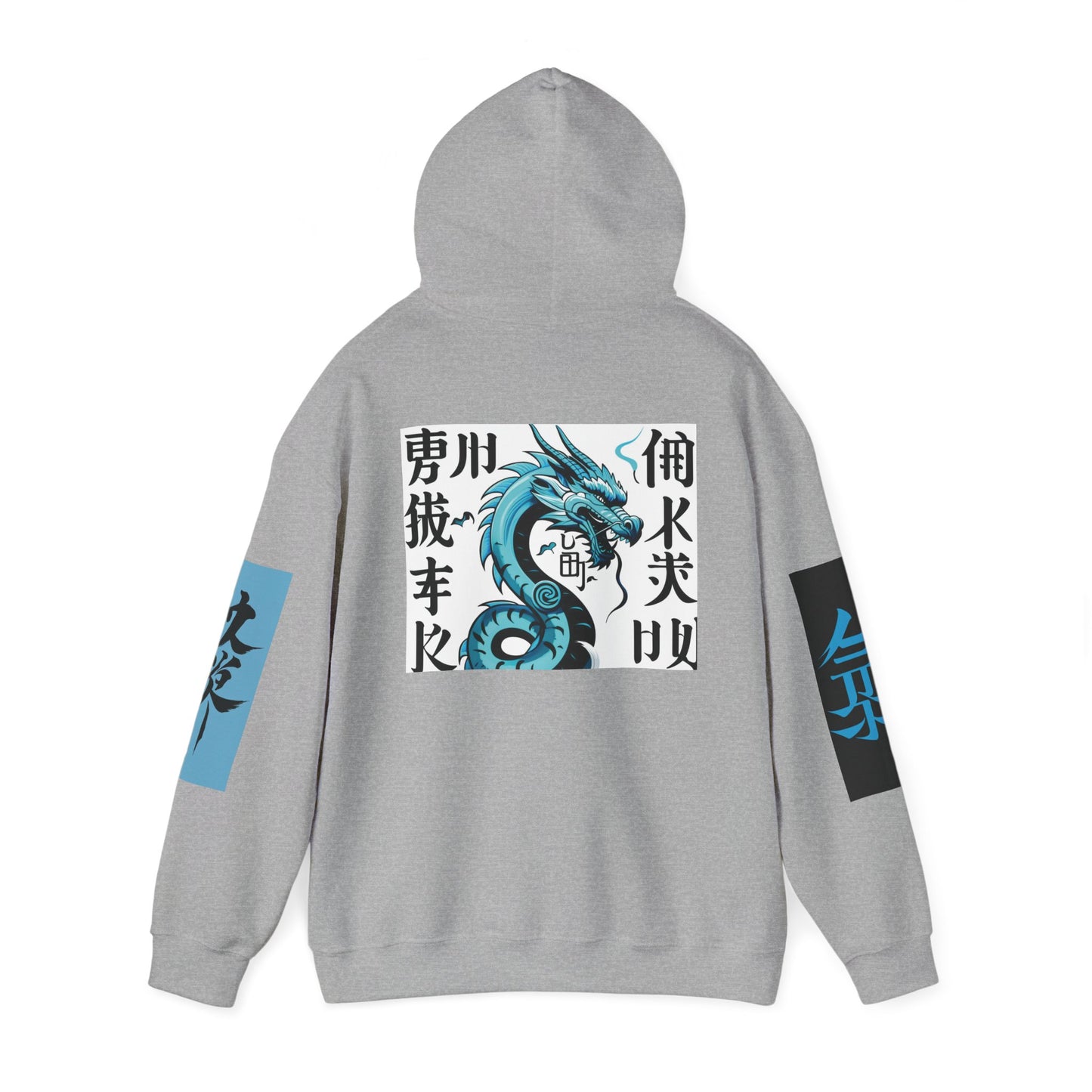 Unisex Heavy Blend™ Dragon Hoodie with Bold Designs - Perfect for Streetwear Enthusiasts