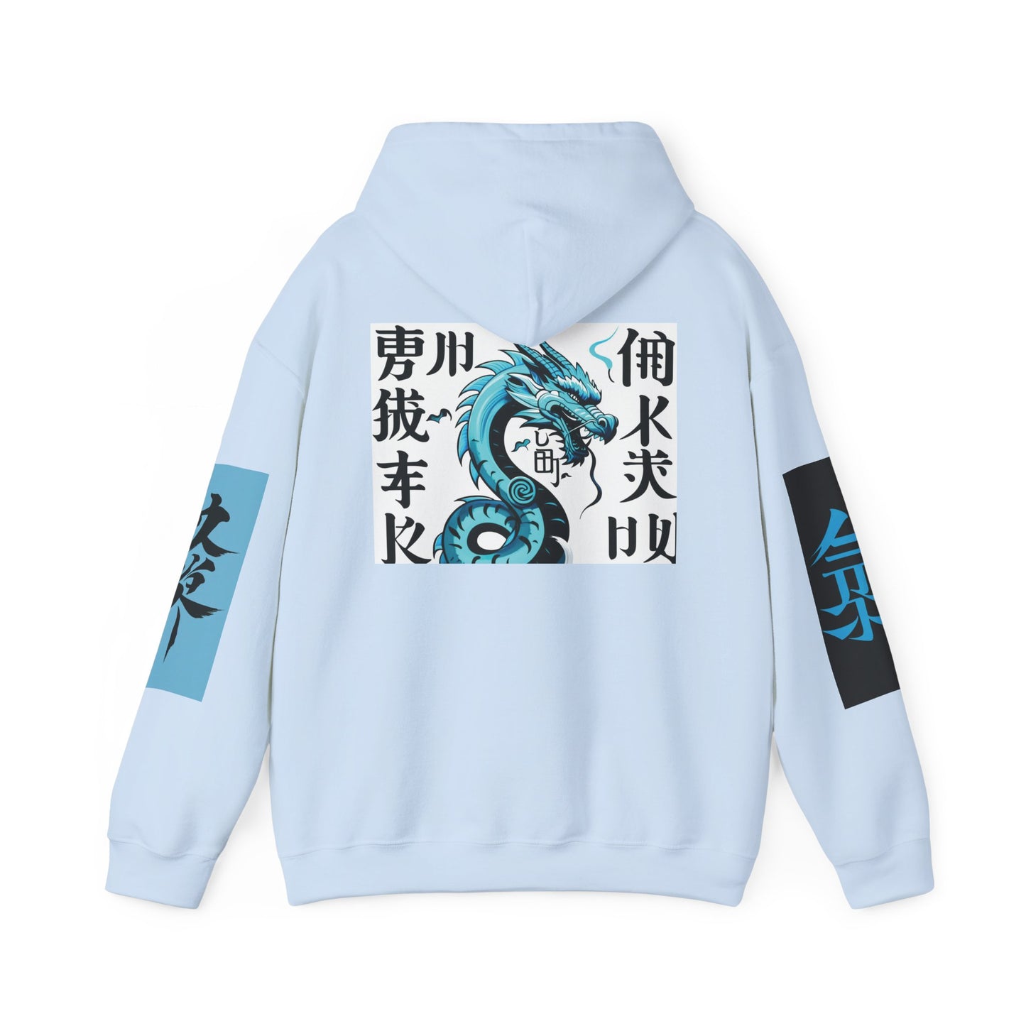 Unisex Heavy Blend™ Dragon Hoodie with Bold Designs - Perfect for Streetwear Enthusiasts