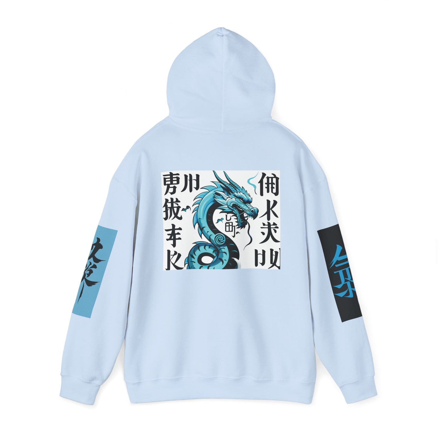 Unisex Heavy Blend™ Dragon Hoodie with Bold Designs - Perfect for Streetwear Enthusiasts